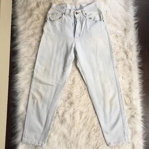 Light wash Lee jeans